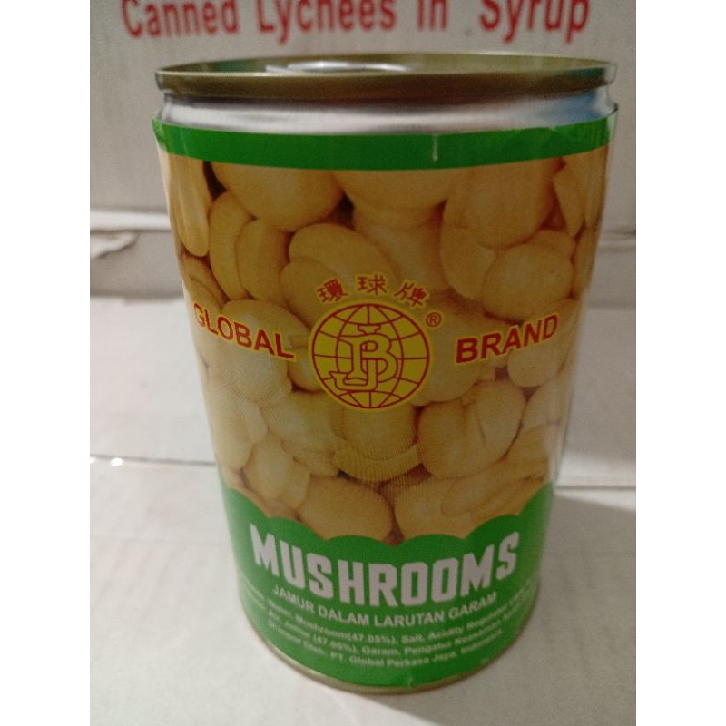 

Global Brand Mushroom (Jamur Kancing Kaleng) (500gr)