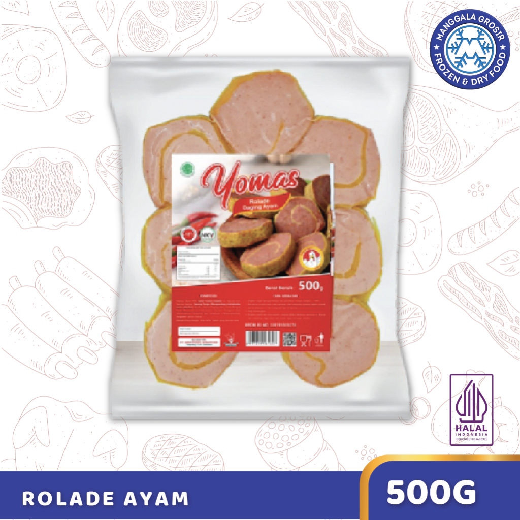 

Yomas Rolade Daging Ayam 500gr