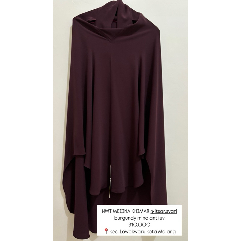 NWT MEDINA KHIMAR ITSAR SYARI