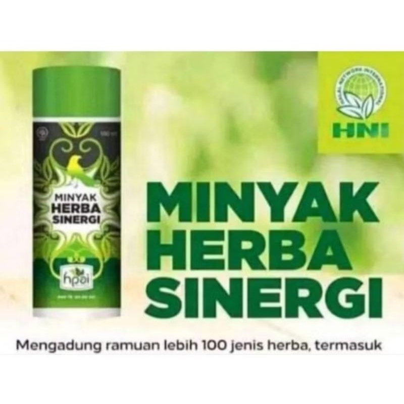 Minyak Herba Sinergi - Minyak Butbut - Minyak Herbal - Minyak HNI HPAI - Minyak Gosok - Minyak Balur