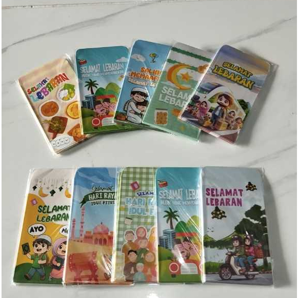

Amplop Lebaran Idul Fitri (isi 100pcs) Amplop Karakter Angpao Lucu