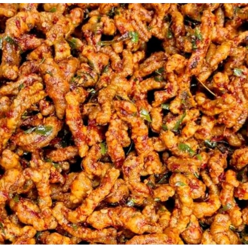 

usus crispy pedas 500 gr