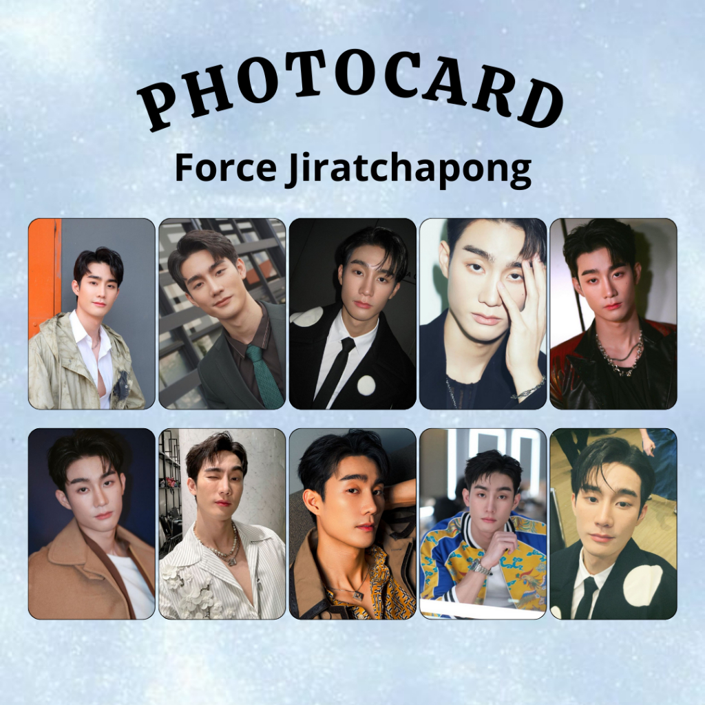 [25 PCS] Photocard Force Jiratchapong Aktor Thailand Selca Aktor/Aktris Gmmtv Thaibl Thaigl ForceBoo