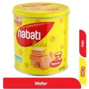 

NABATI BITES RICHEESE WAFER KEJU KALENG 240g