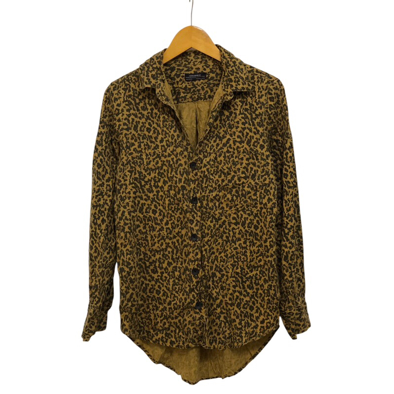 Zara leopard shirt