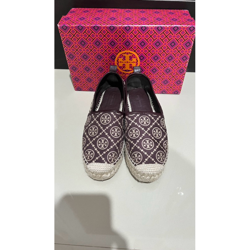 Tory burch espadrilles original sepatu TB espadrille sepatu original tory burch loafers TB loafer