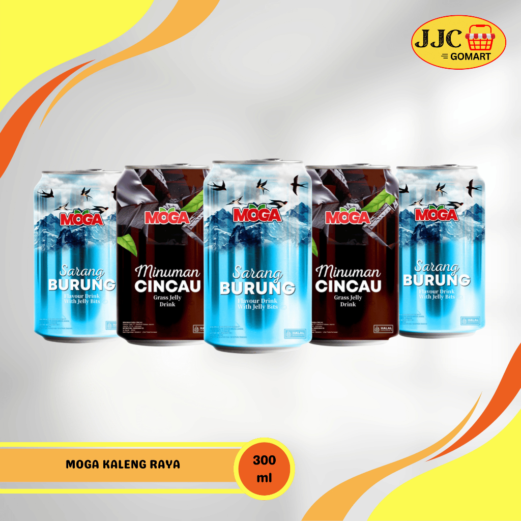 

Moga | Minuman Kaleng Raya 300ml | Cincau | Bird's Nest
