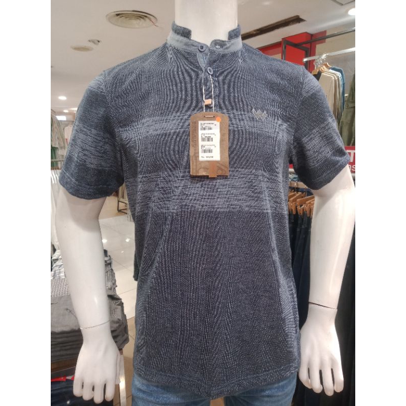 WATCHOUT Casual Kaos Pria Garis-garis WK401040826