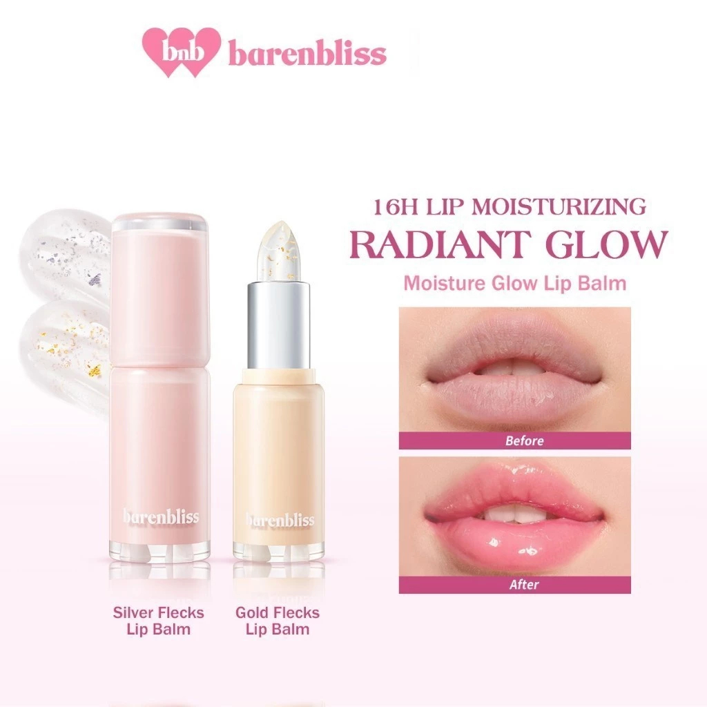 what it is: Lip balm mewah yang dapat berubah warna dengan kandungan butiran emas/ perak untuk mengh