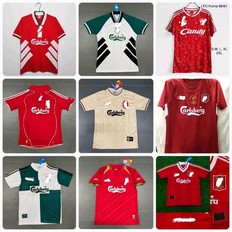 KATALOG LIVE RETRO JERSEY BOLA IPUL KLASIK VINTAGE GRADE ORI IMPORT