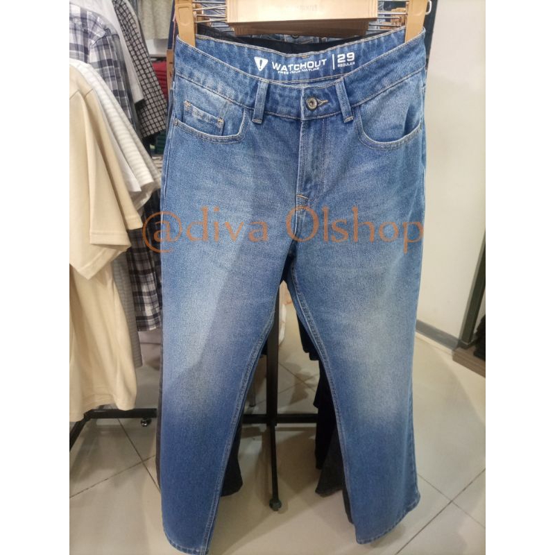 WATCHOUT JEANS ORIGINAL CELANA PANJANG JEANS PRIA