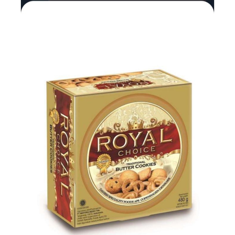 

Royal Choice Butter Cookies 480gr/Biskuit Kaleng Royal Choice 480gr