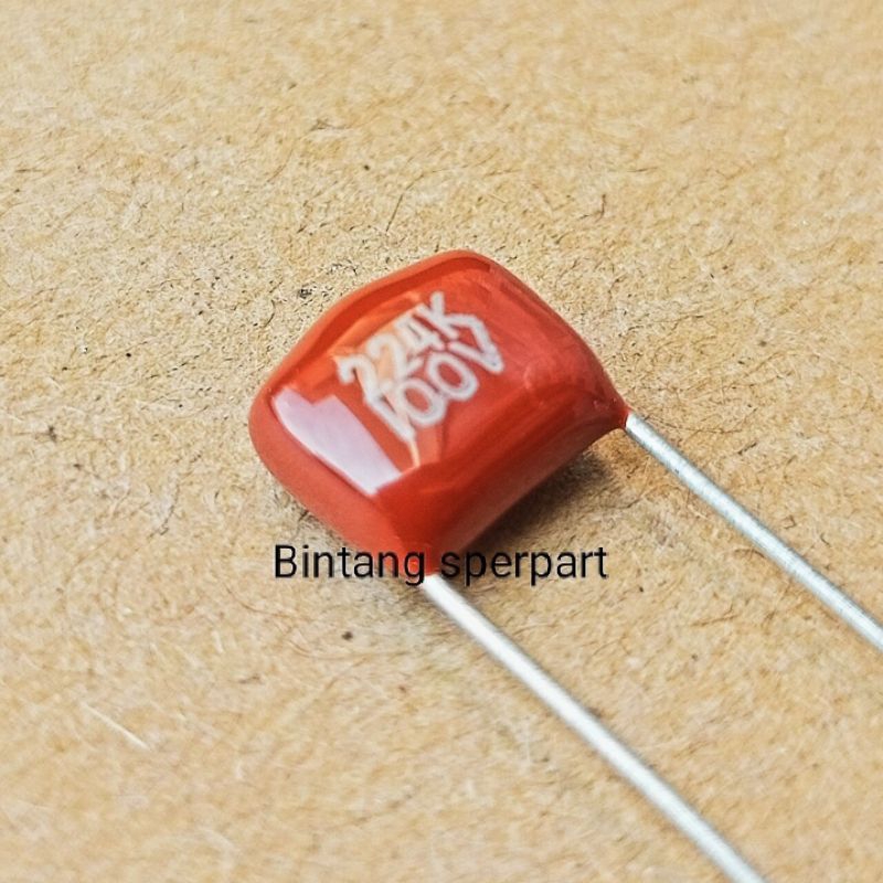 KAPASITOR MILAR 224J 100V CAPACITOR MILAR 224J 100V