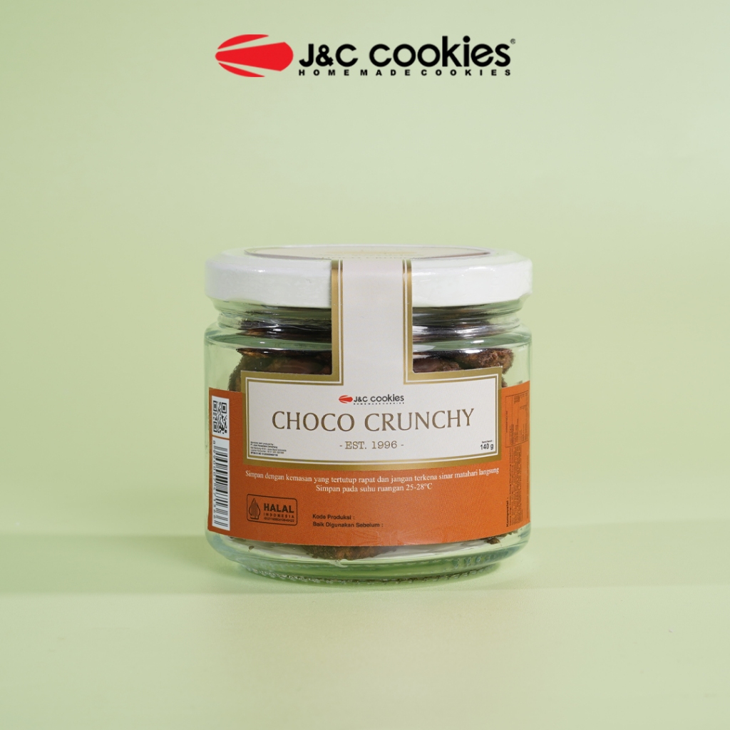 

Kue Kering Choco Crunchy Milo Cookies JNC J&C Cookies Jar Kaca