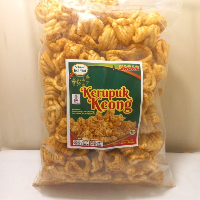 

Krupuk Keong Pedas"Nazar".