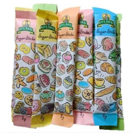 

RB Refill GULAKU Gula Saset Stik 8gr x 125 saset - Refill Sugar Stick Sachet @ 8 gr x 125 sachets