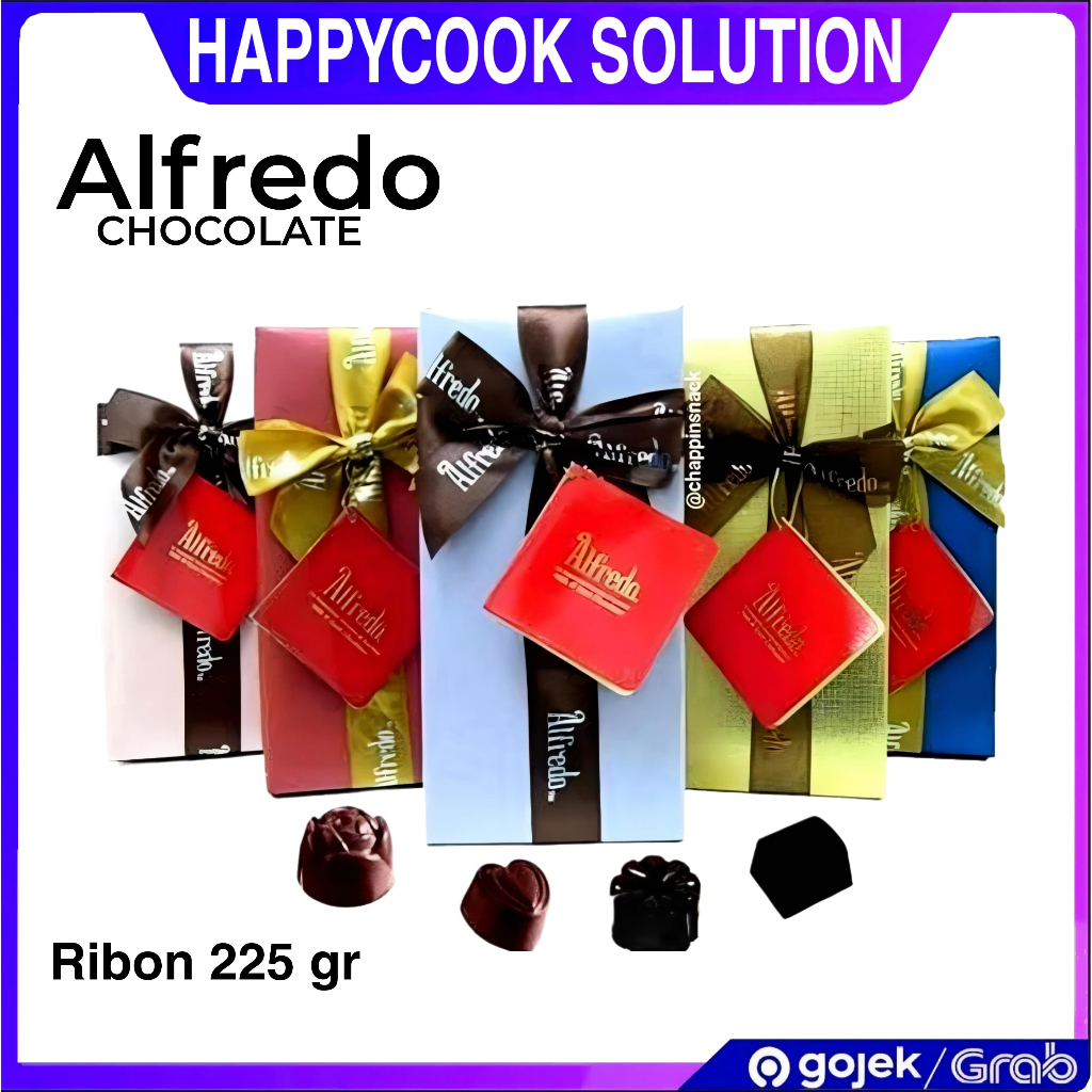 

HAPPYCOOK|| KADO COKLAT UNTUK ORANG TERSAYANG/COKLAT IMPORT/ALFREDO RIBBON 225gr