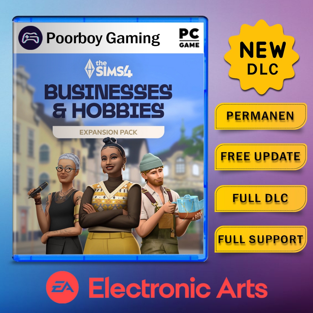 THE SIMS 4 FULL DLC PACK ( Bisa Online & Memakai Akun Pribadi )