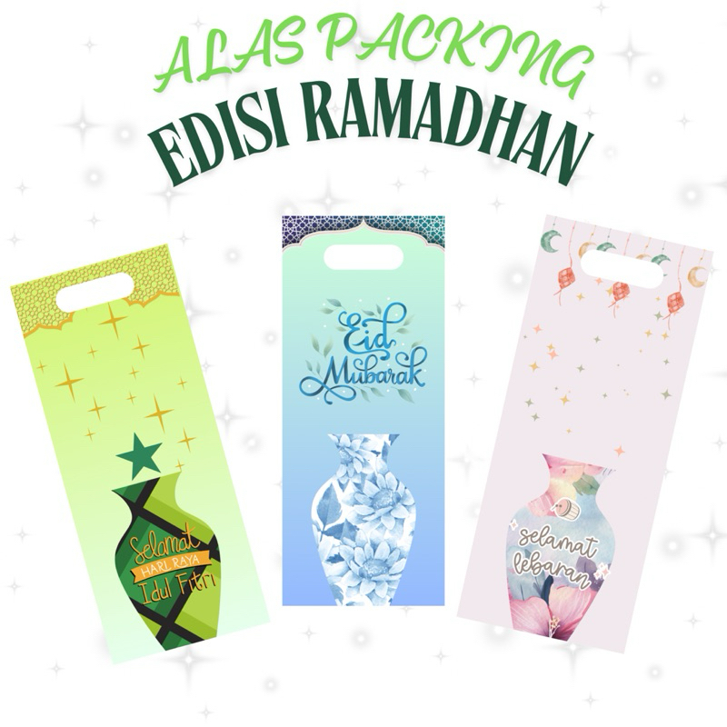 

Ready Stock | flower handle ramadhan| flower hadle 3d pop up| packaging