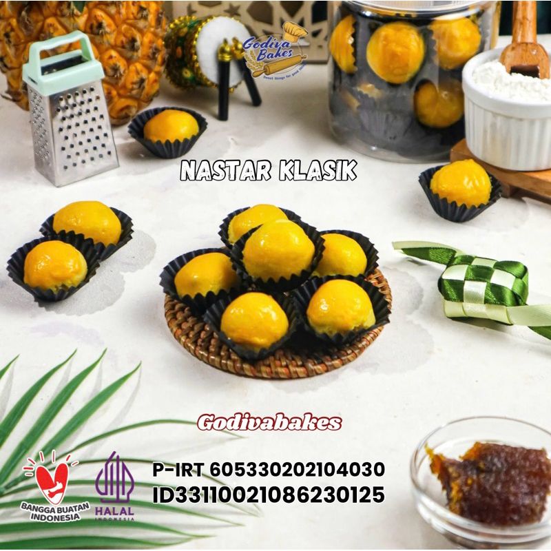 

Nastar Premium/ Selai Nanas/ Kue Lebaran