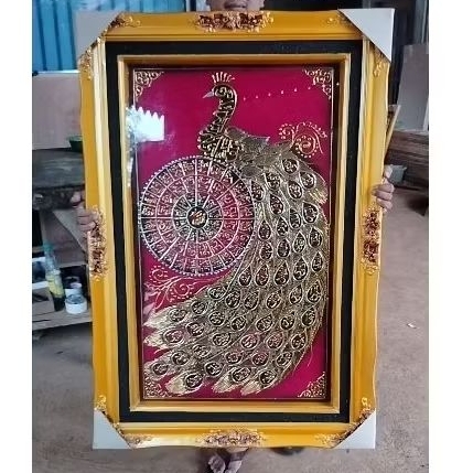 kaligrafi Asmaul Husna Prada emas