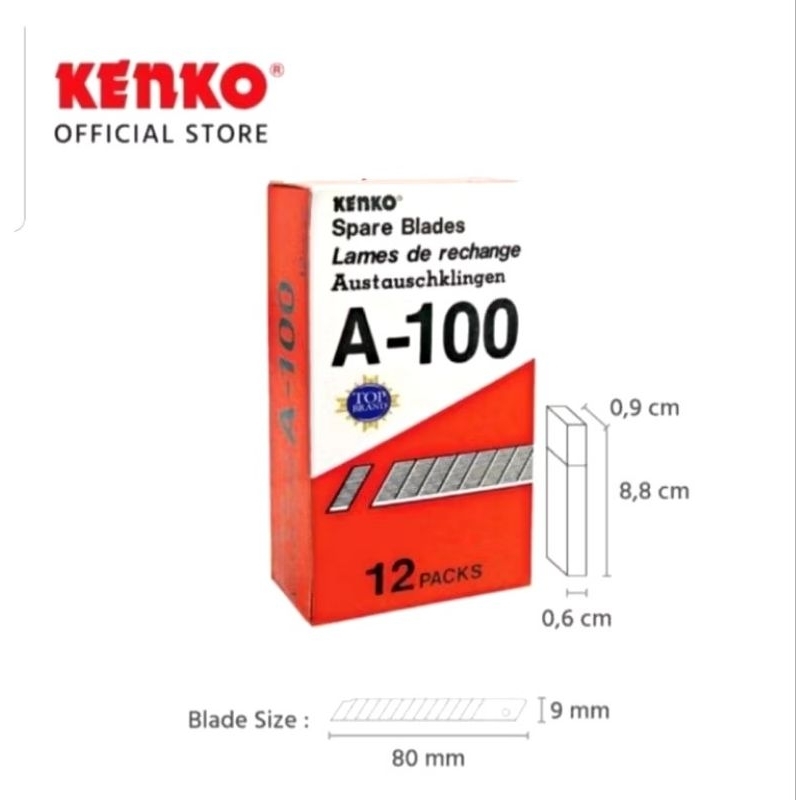 

Isi Cutter Kenko kecil A-100