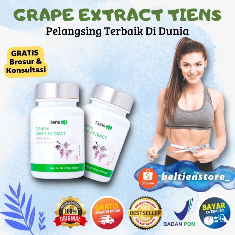 Grape Extract Tiens Pelangsing Badan