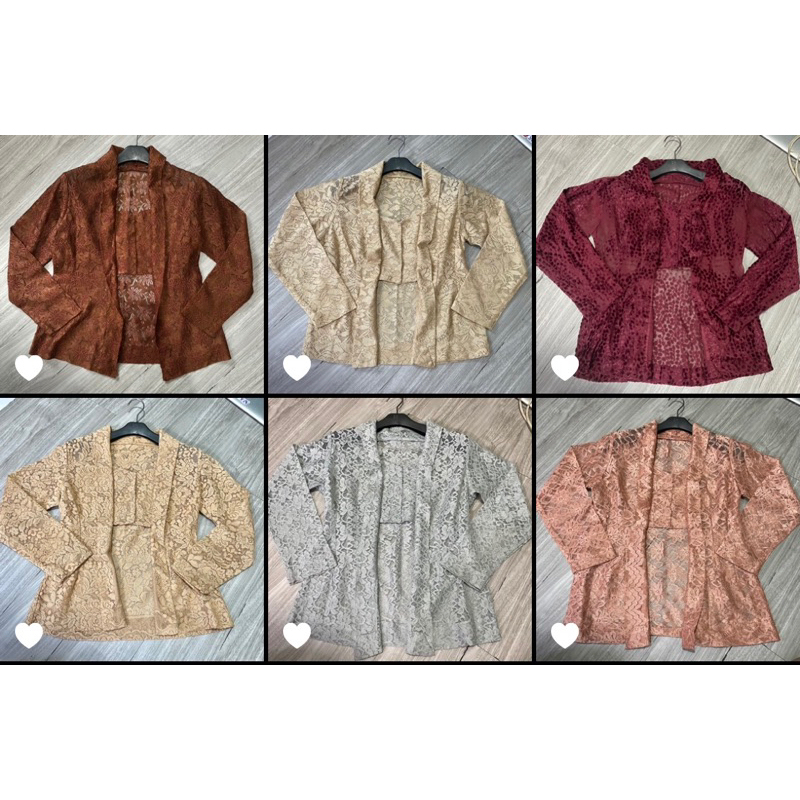 Kebaya Vintage Kutu Baru Lawasan Murah