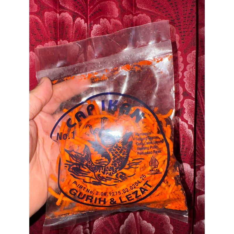 

MIE LIDI CAP IKAN SNACK NO 1 VARIAN KERAS