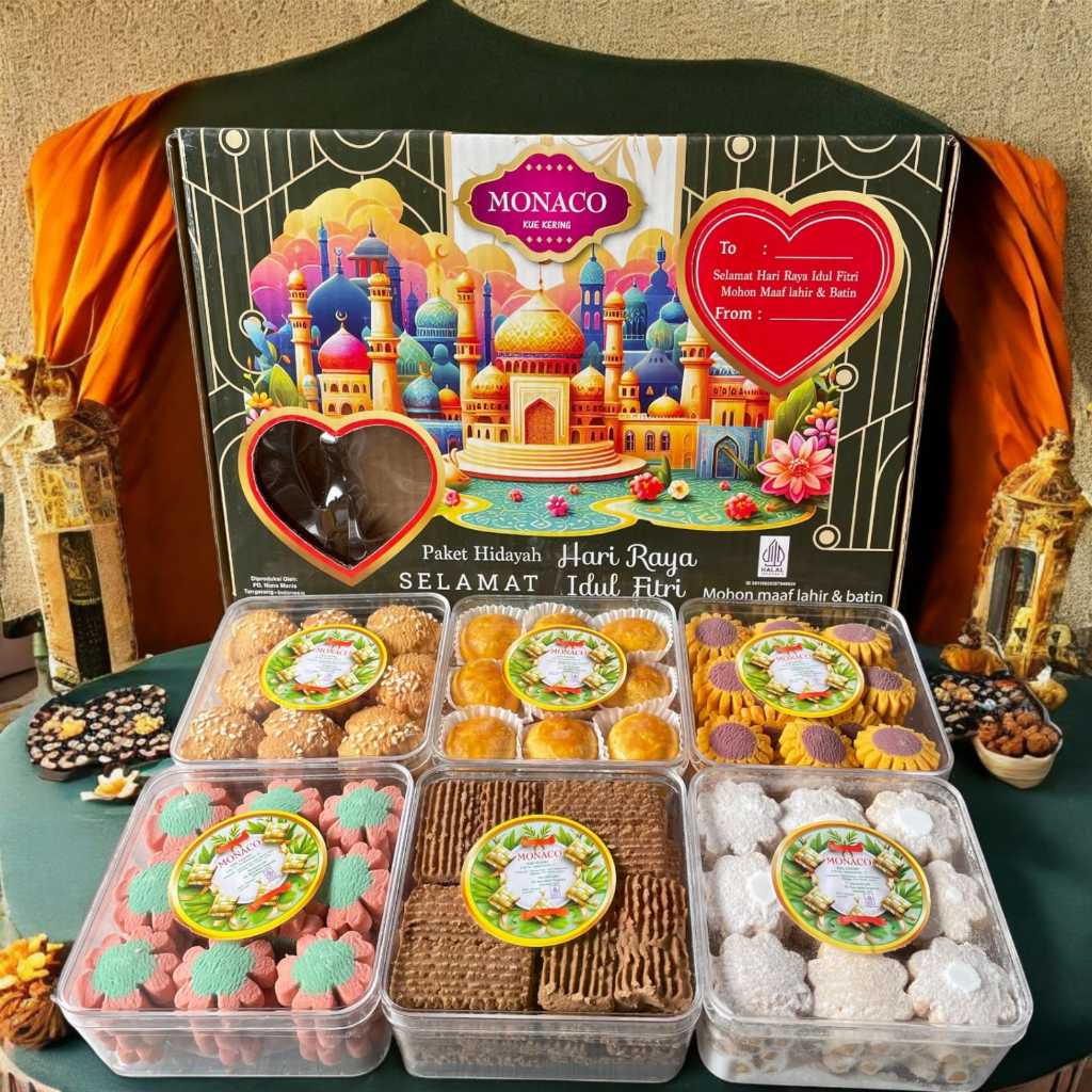

Kue Lebaran Monaco Paket Kue Hidayah