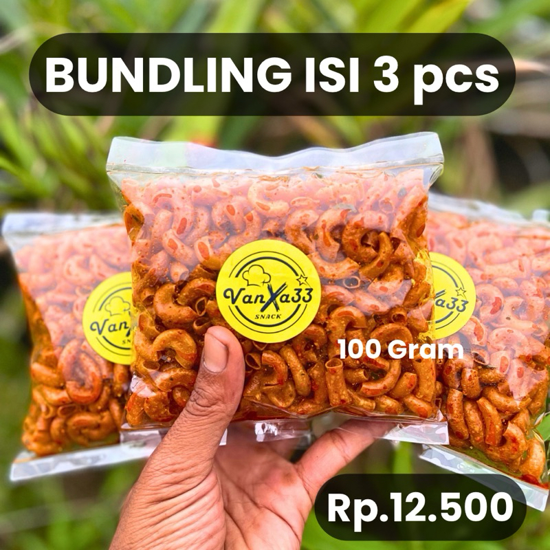 

Isi 3Pcs Makaroni Cikruh Pedas Daun Jeruk 100 Gram