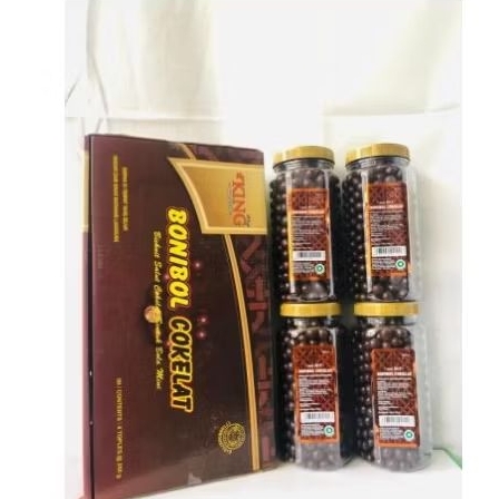 

Bonibol coklat biskuit Toples 1 Dus