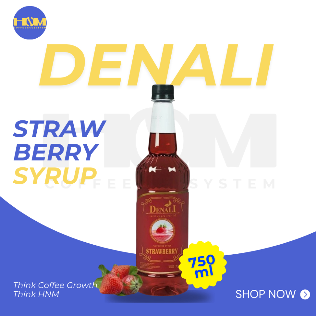 

Sirup Denali Strawberry 750ml | Syrup Strawberry Denali 750 ml