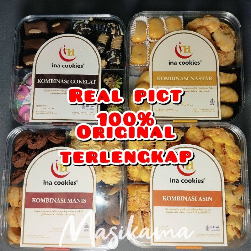 

[READY] INA COOKIES 2025 - KOMBINASI 4 RASA - ALL VARIAN 100% ORIGINAL - KHUSUS INSTANT / SAMEDAY