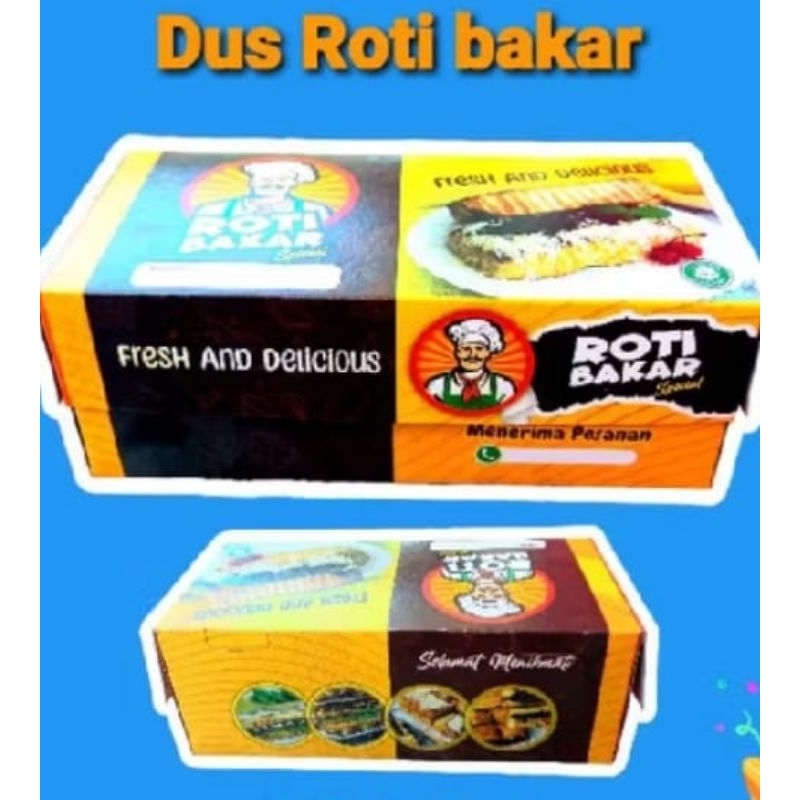 

Dus roti bakar/wadah roti bakar/kemasan roti bakar 1 pack isi 25 lembar 1 pack 1 warna