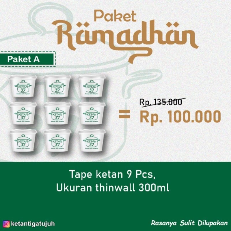 

Promo Ramadhan - Paket A