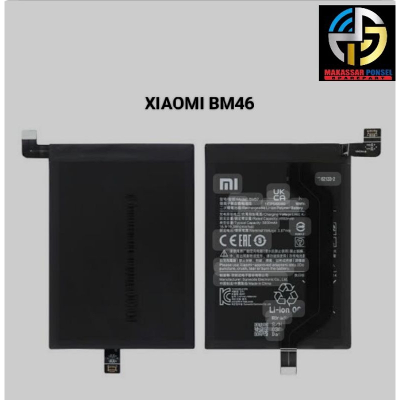BATERAI XIAOMI BM46 ORI 100%