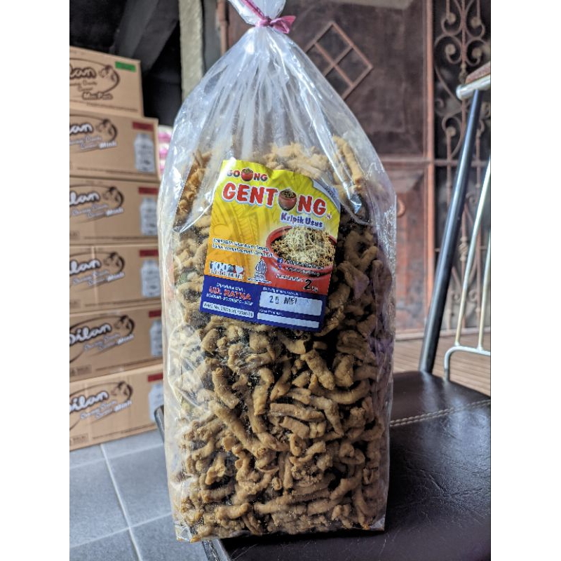 

KRIPIK USUS CAP GENTONG 2 KG