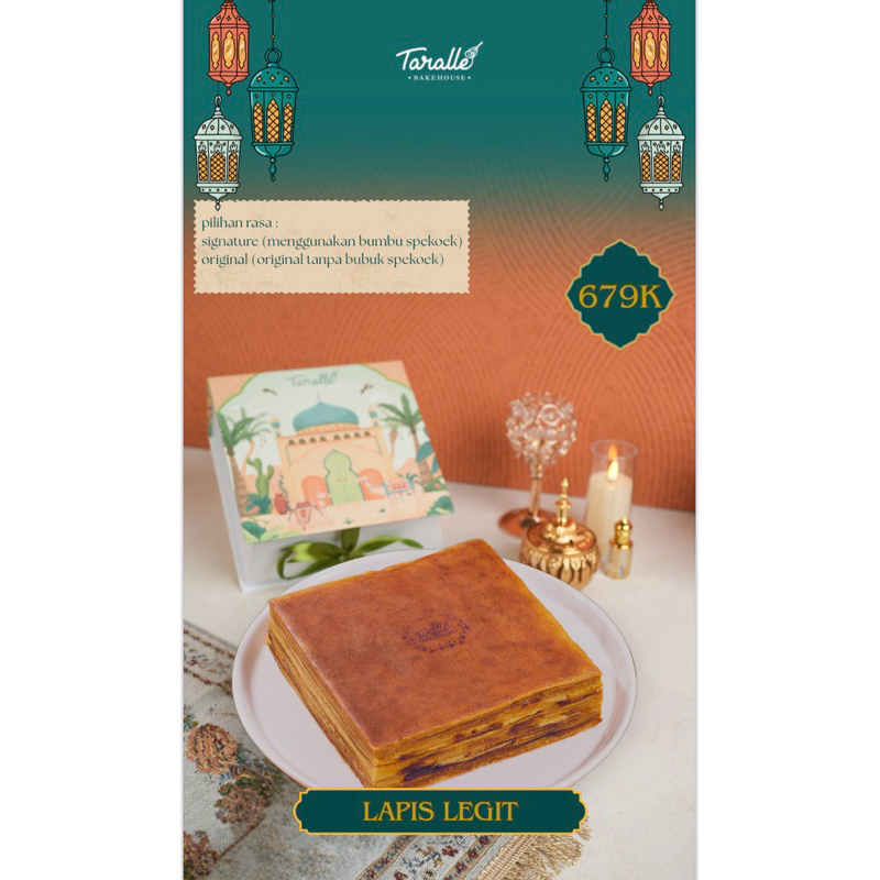 

Lapis legit ( hampers lebaran )