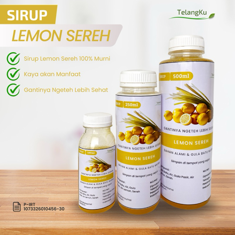 

Telangku - Sirup Lemon Sereh