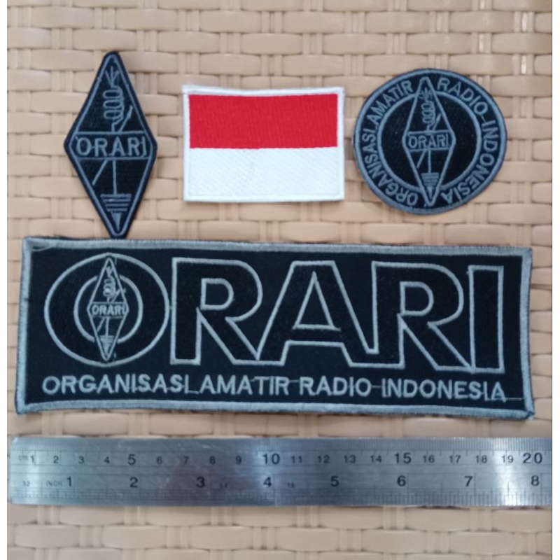 logo orari bordir satu set