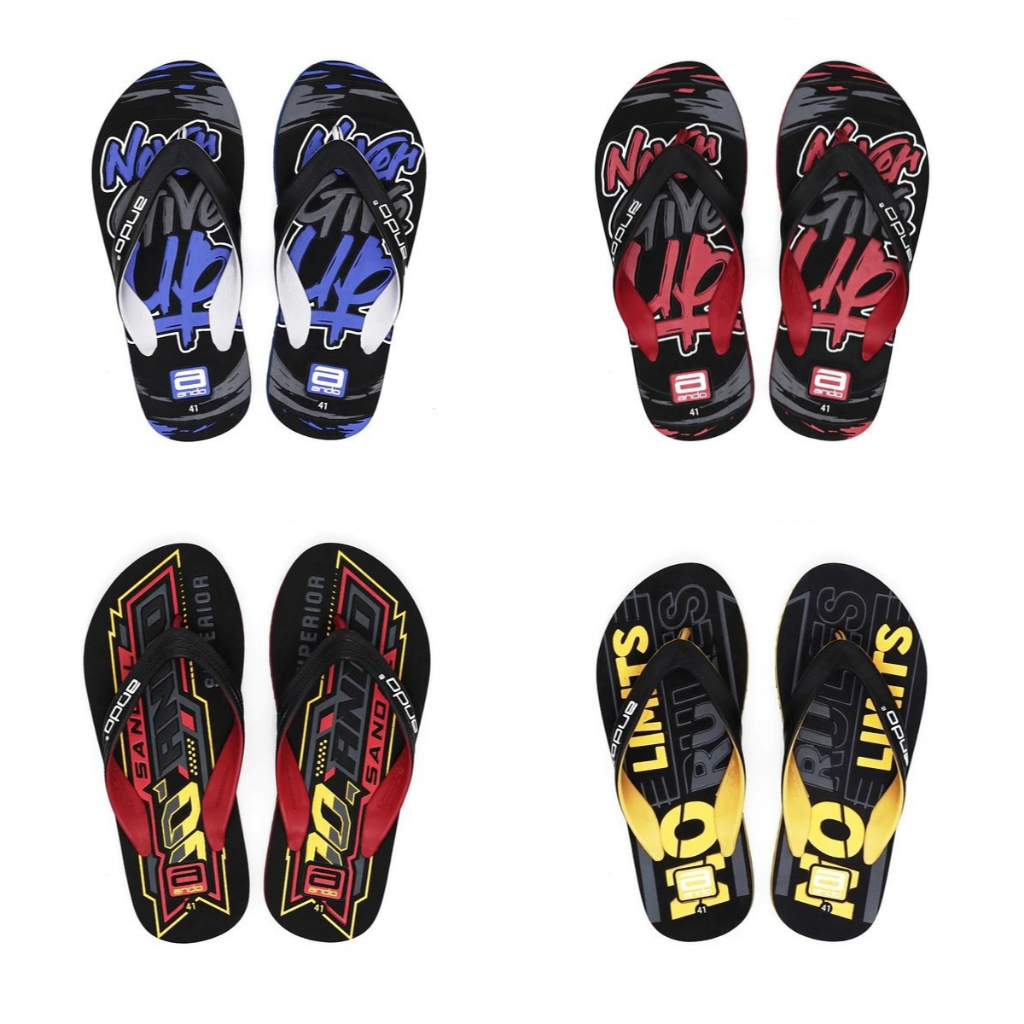 Sandal Pria Japit ANDO KIRYU KYO-JO Motif 38-42 termurah