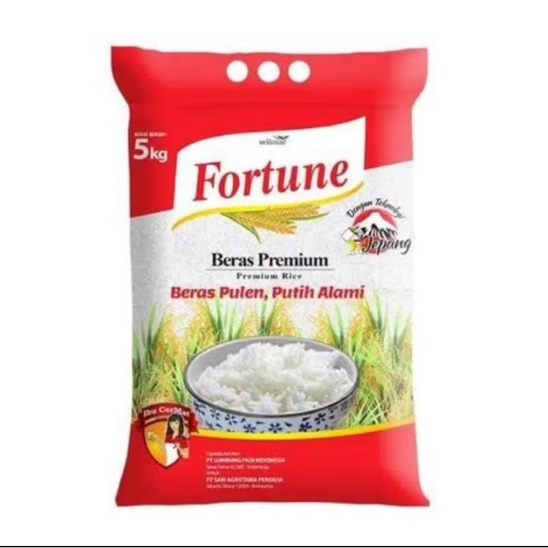 

beras Fortune 2,5 kg