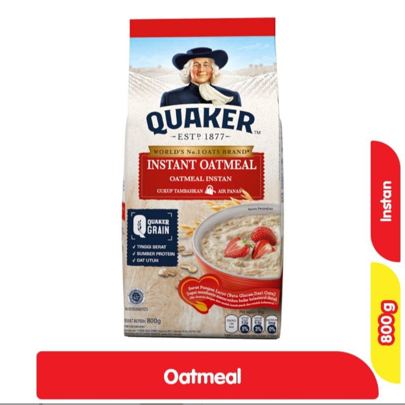 

Quaker Oatmeal Instan 800 g