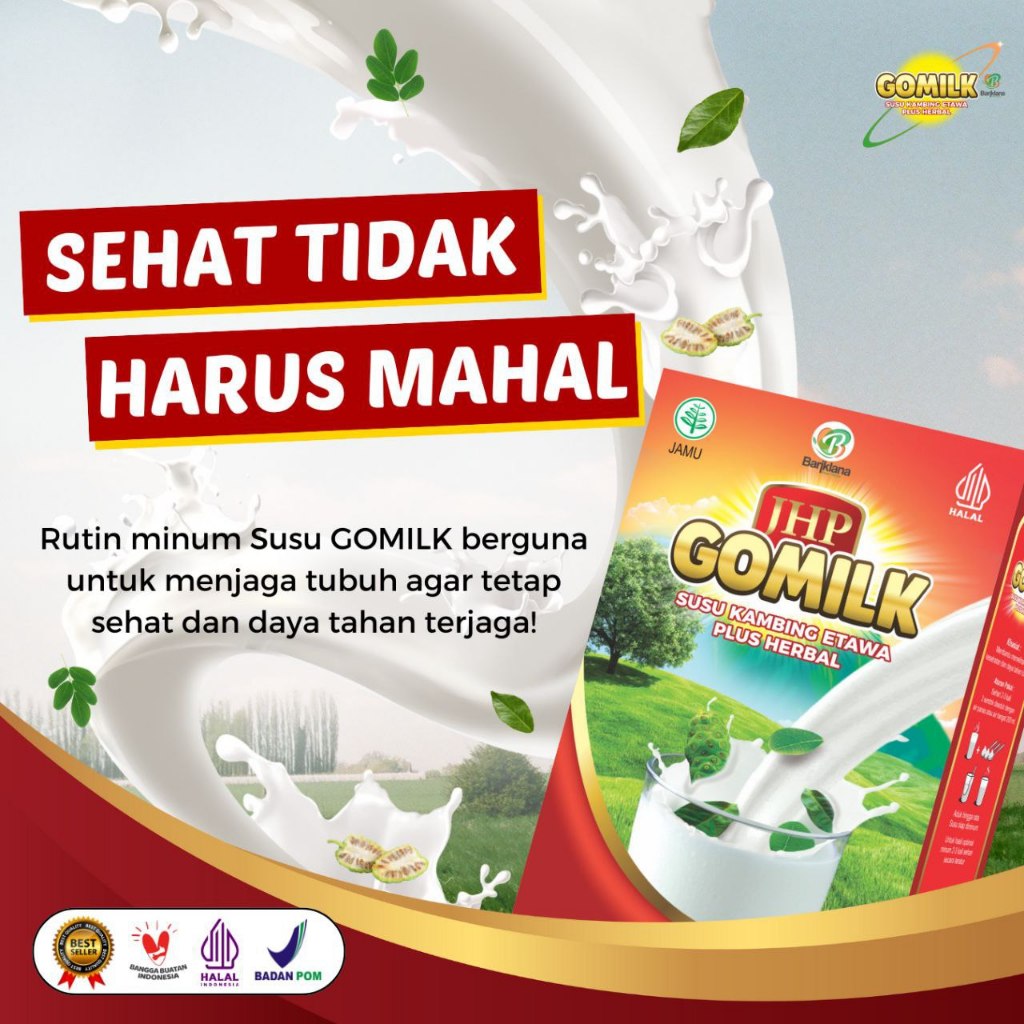 

Susu Kambing Etawa Plus Herbal Gomilk