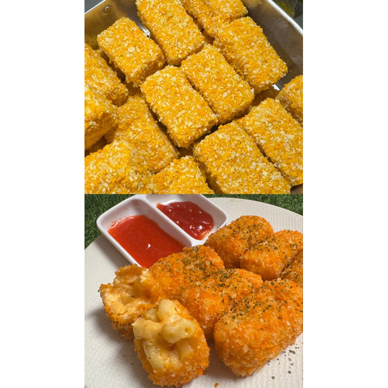 

Fried Mac n Cheese / Mac n Cheese Goreng