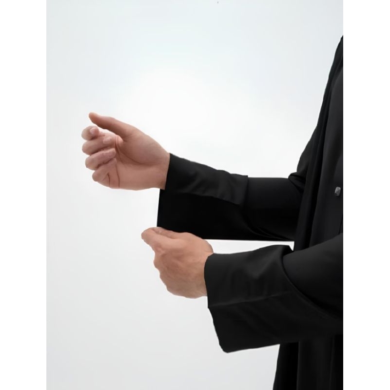 JUBAH AL HARAMAIN POLYKATUN KANCING PREMIUM Kode 09