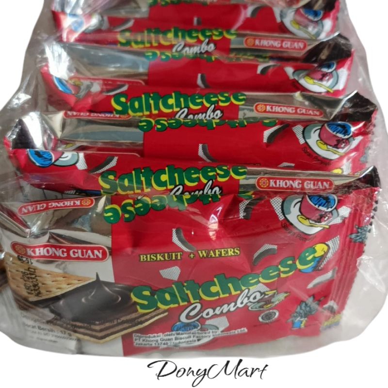 

Saltcheese Combo 20 Gr Renceng Isi 10 Pcs Biskuit+Wafer