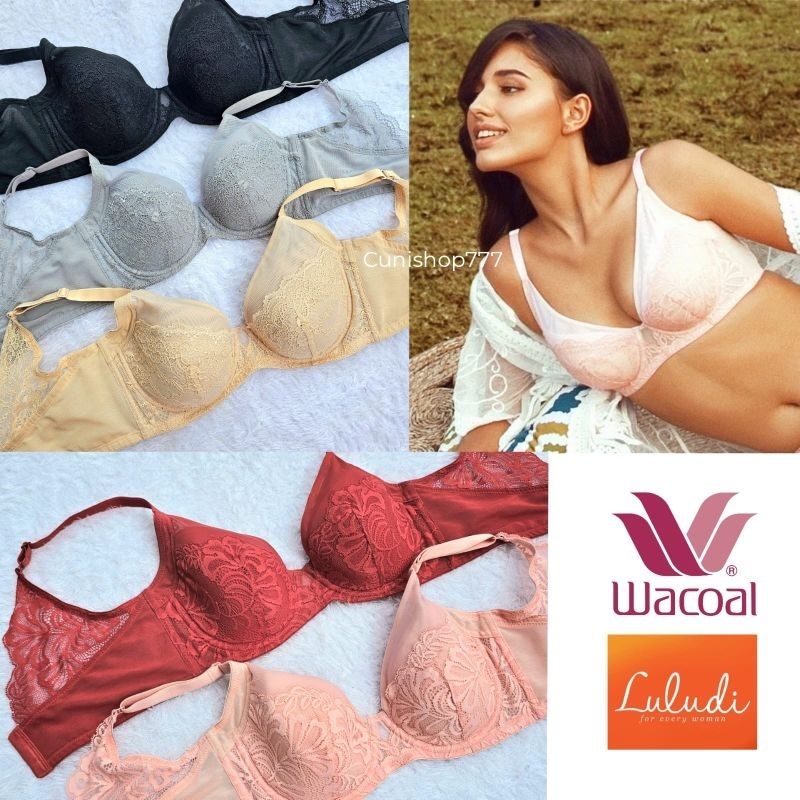 BRA LULUDI by WACOAL SIDE SHAPE FULL CUP LB 4218 / R1 K21BB BH PAKAI KAWAT BUSA TIPIS WANITA LB4218R