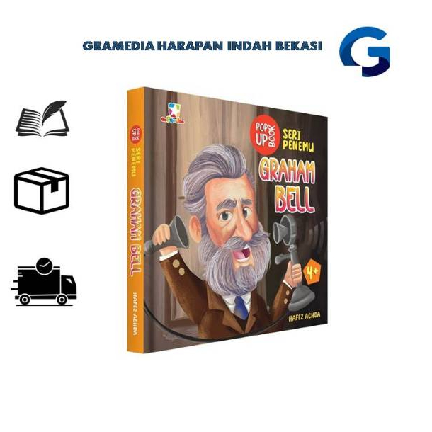 Gramedia - Pop Up Book Seri Penemu : Graham Bell